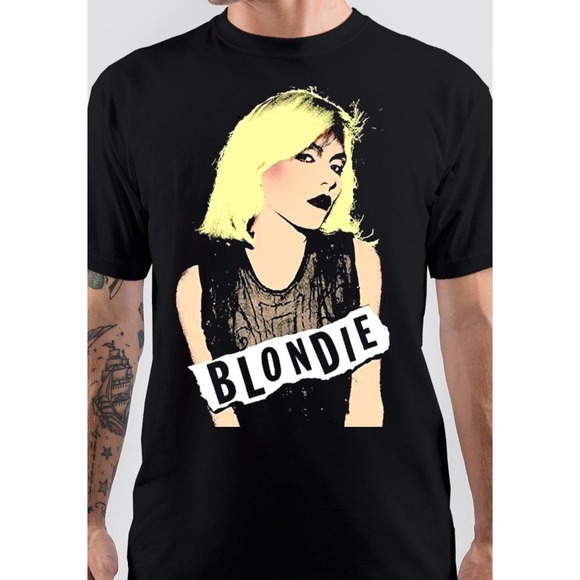 Blondie Unisex T-shirt Med Ansikte För Vuxna